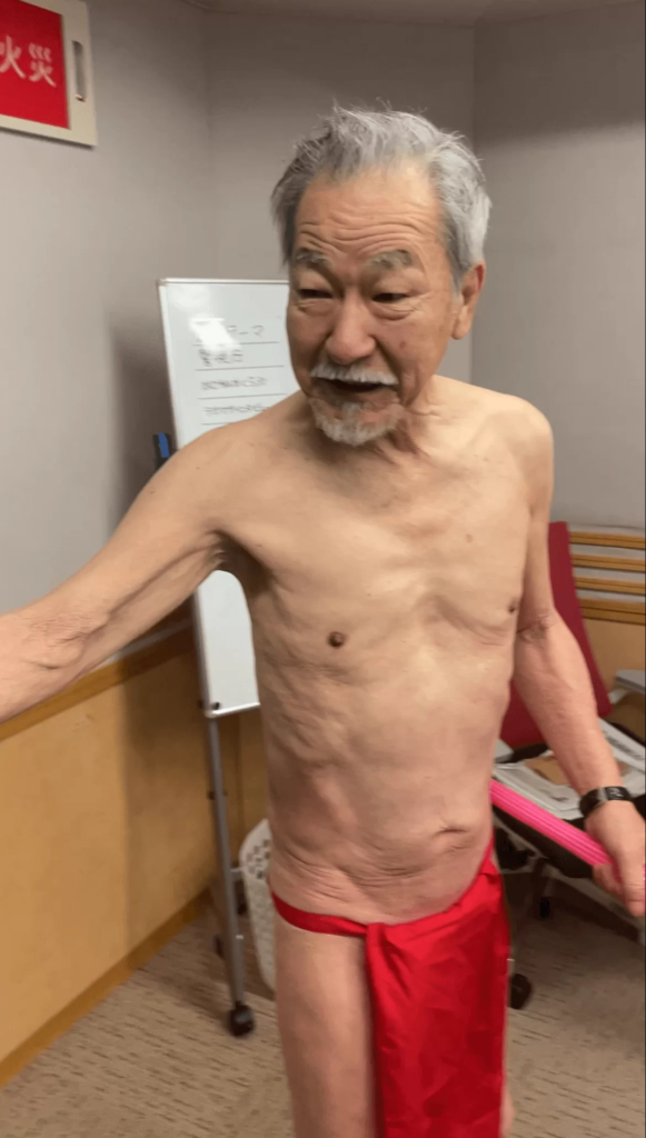 赤ふんどし一丁で武田砂鉄ラジオマガジンに乱入する大竹まこと